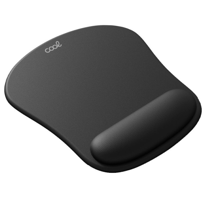 Cool Ergonomic Mousepad Alfombrilla Ratón con Reposamuñecas Negra