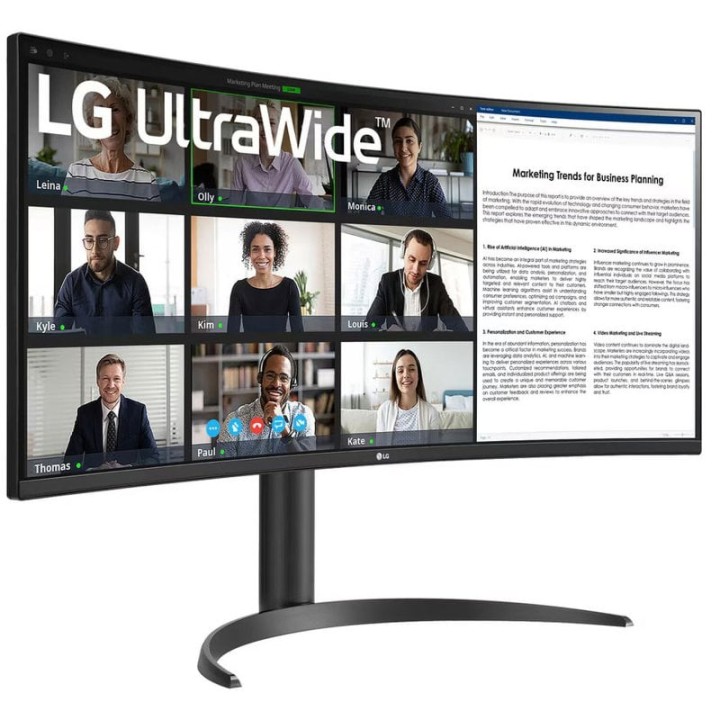 LG 34WR55QK-B 34" LED VA UltraWide QHD 100Hz Curva USB-C
