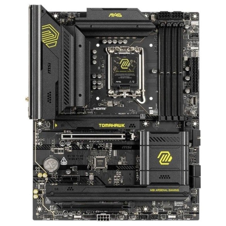 Placa Base MSI MAG B860 TOMAHAWK WIFI Intel B860 LGA 1851 DDR5 ATX Wi-Fi 7 PCIe 5.0 Thunderbolt 4