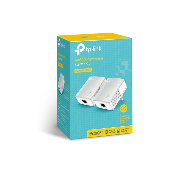 Powerline TP-Link Nano AV600 Kit2 Blanco (TL-PA4010KIT)