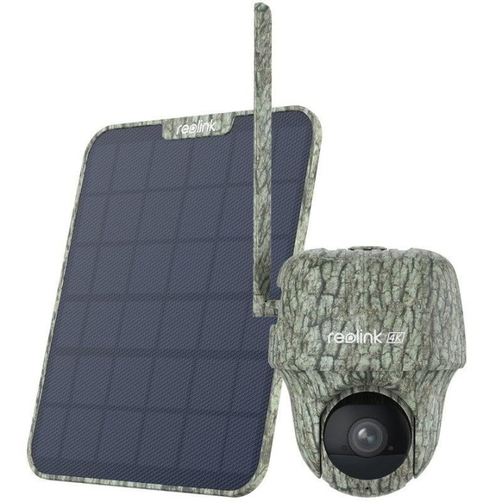Reolink Cámara PT de Vida Silvestre con Batería 4G LTE, Visión de 360° en 4K