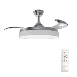 Origial AIRBLISS CEILING RETRACTABLE 25WIN Ventilador de Techo con Aspas Retráctiles 25W Inox