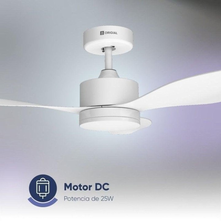 Origial AIRBLISS CEILING 25WW WIFI Ventilador de Techo 106cm Motor DC 25W con Luz y WiFi Blanco
