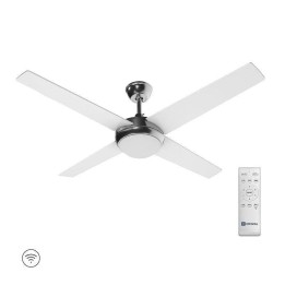 Origial AIRBLISS CEILING 25WIN WIFI Ventilador de Techo 106 cm Motor DC 25W con Luz y WIFI Inox