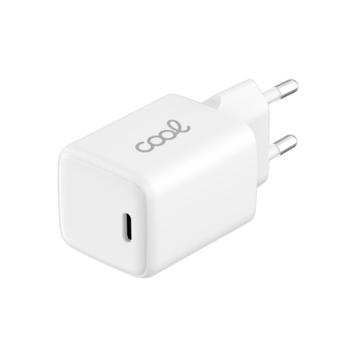 Cool Cargador Red Universal Ultra Fast PD USB-C 45W GaN Blanco