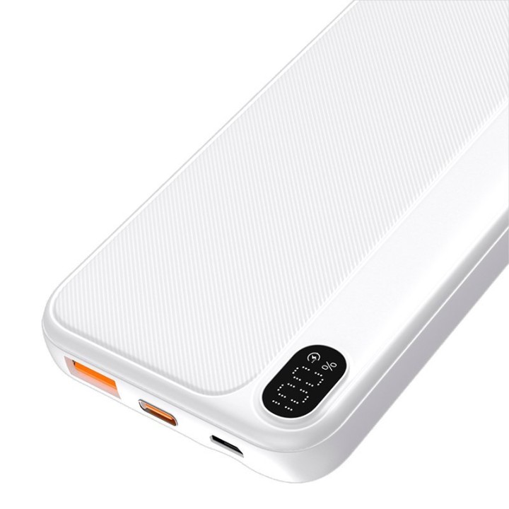 Cool Grip Batería Externa Universal Power Bank 10.000 mAh USB-C / Lightning Blanca