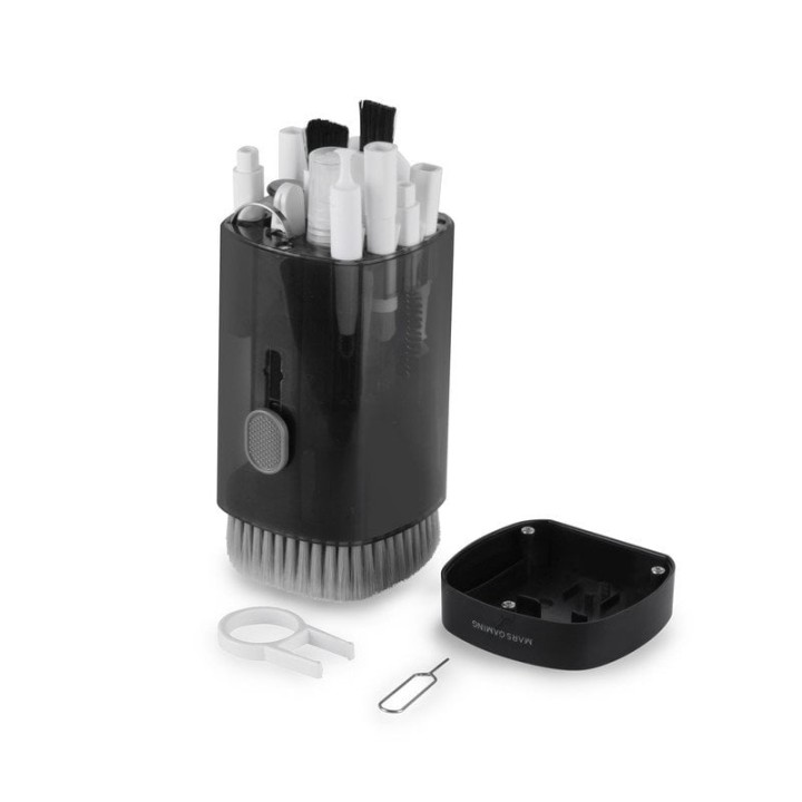 Mars Gaming MA-KIT Kit Limpieza Multifunción 21 en 1 Compacto y Portátil Extractor de Teclas Estuche