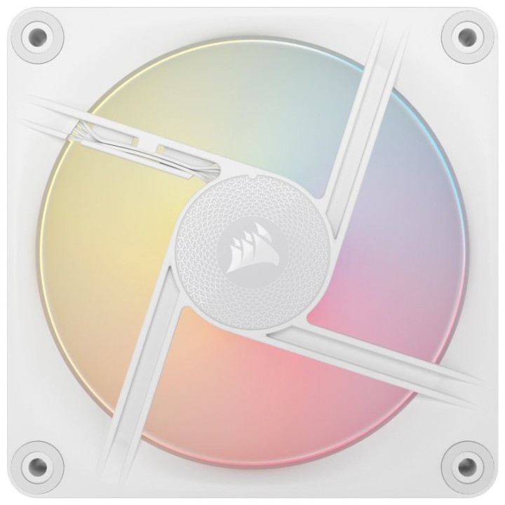Corsair iCUE LINK LX120-R RGB Pack Triple Ventilador Suplementario PWM 120mm Blanco