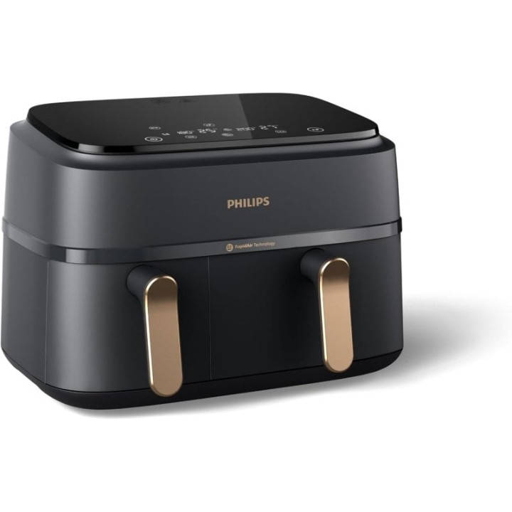 Philips Airfryer Dual Basket Serie 3000 Na352/00 Freidora de Aire con Doble Cesta 9 L