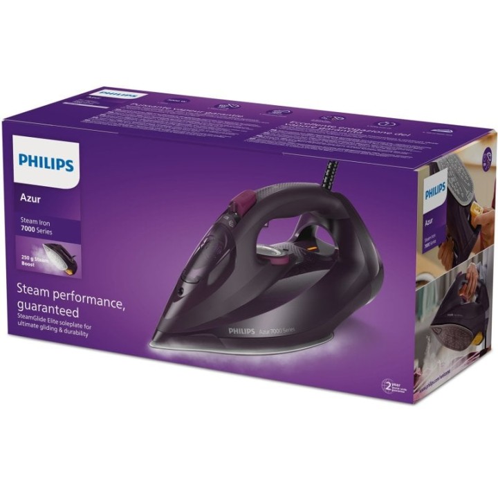 Philips 7000 series DST7061/30 Plancha a Vapor Suela SteamGlide Elite 3000 W