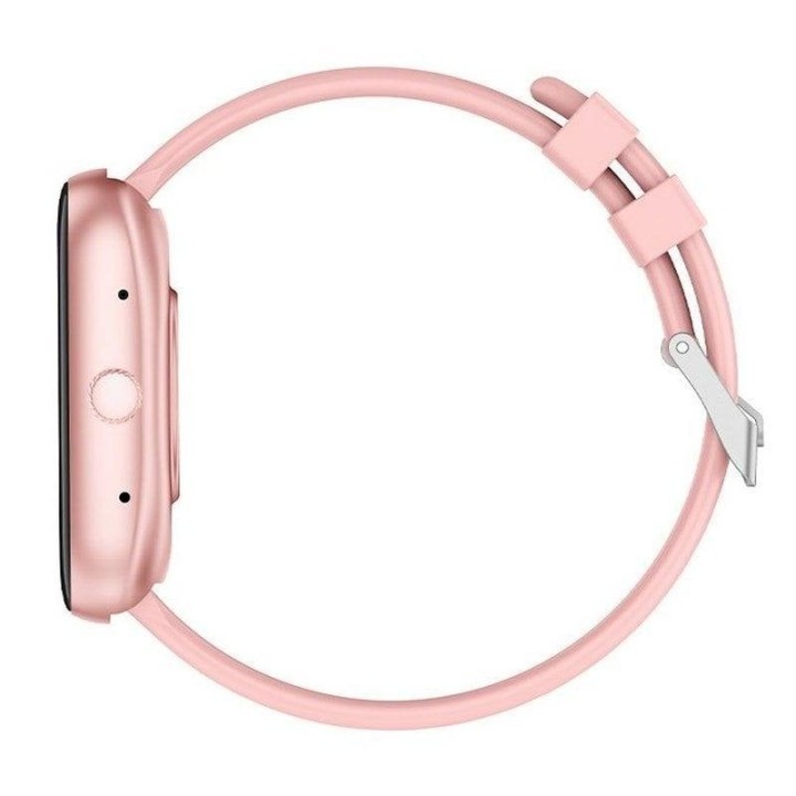 Cool Border Reloj Smartwatch Silicona Rosa (Llamadas, Salud, Deporte)