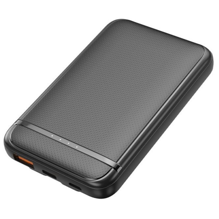 Cool Batería Externa Power Bank 5000 mAh con Cables USB-C / Lightning Negro