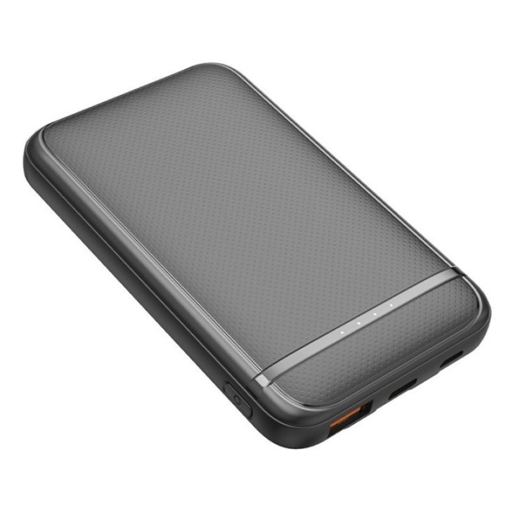 Cool Batería Externa Power Bank 5000 mAh con Cables USB-C / Lightning Negro