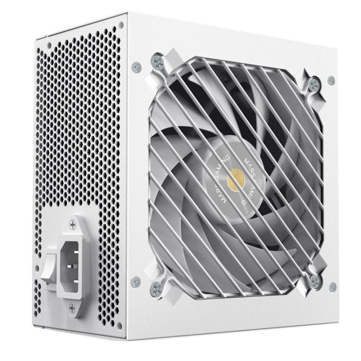 Mars Gaming MPB550SI Fuente Alimentación ATX 550W 7 Años Garantía 80 Plus Bronze 90% Blanca