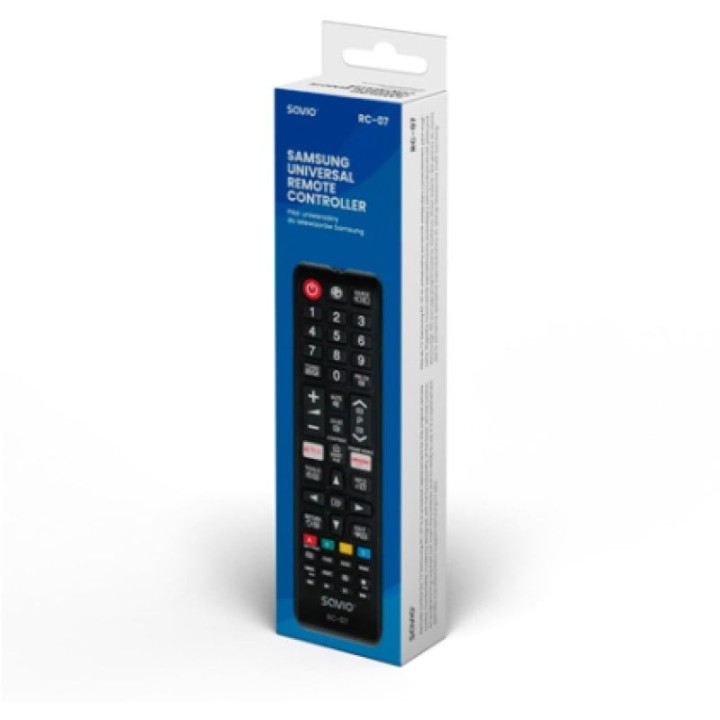 Savio RC-07 Mando TV Compatible Samsung Smart TV