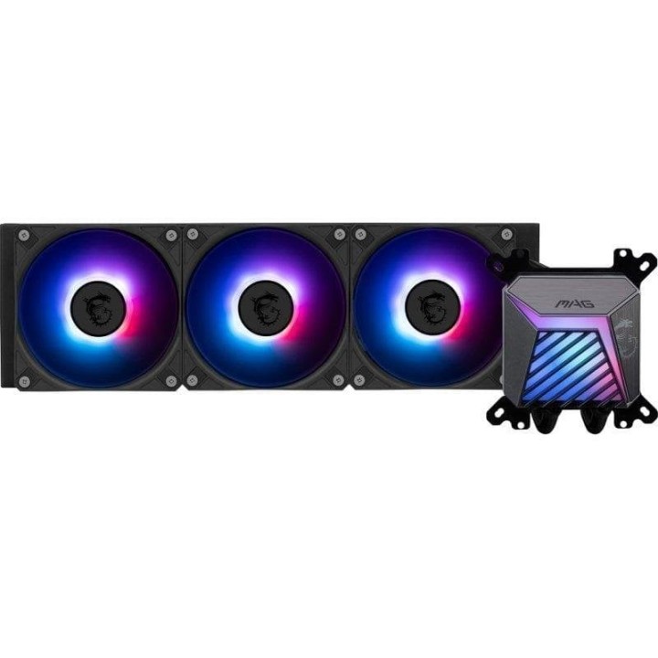 MSI MAG CORELIQUID A15 360 Kit Refrigeración Líquida ARGB 360mm Negra