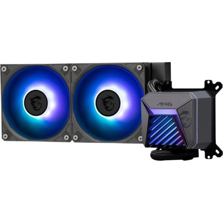 MSI MAG CORELIQUID A15 240 Kit Refrigeración Líquida ARGB 240mm Negra