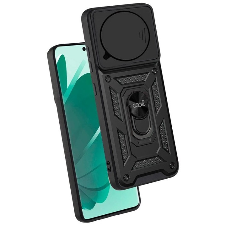 Cool Carcasa Hard Negro para Xiaomi Redmi Note 14 Pro 5G / Note 14 Pro Plus 5G / POCO X7