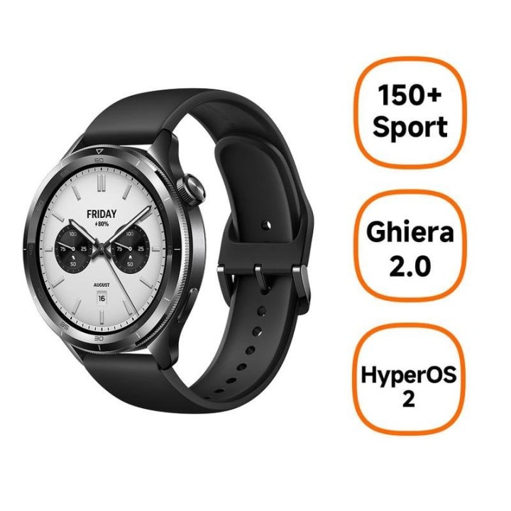 Xiaomi Watch S4 Reloj Smartwatch AMOLED Negro