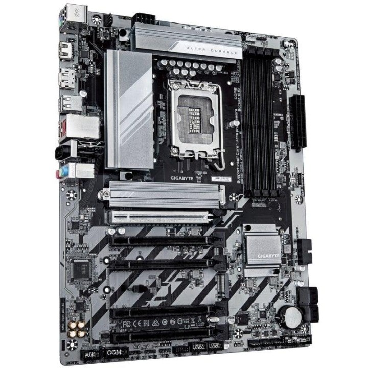 Placa Base Gigabyte B860 DS3H Intel B860 LGA1851 DDR5 ATX WiFi 6E PCIe 5.0 256GB 2.5GbE M.2 RAID