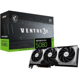 MSI GeForce RTX 5080 VENTUS 3X OC 16GB GDDR7 Reflex 2 RTX AI DLSS4