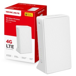 Mercusys MB112-4G Router Inalámbrico 4G LTE 300Mbps Blanco