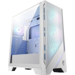 MSI MAG FORGE 320R AIRFLOW ARGB Mid Tower mATX Cristal Templado USB 3.2 Blanca