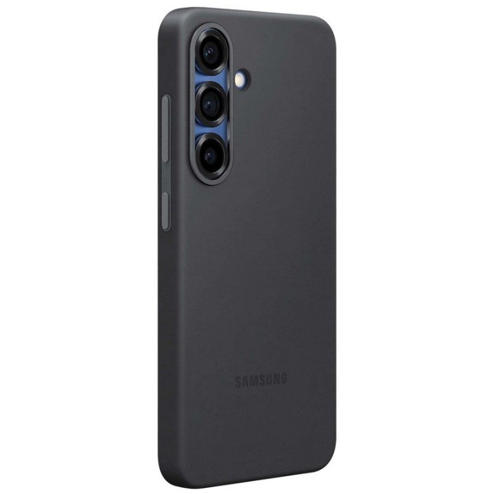 Samsung Funda de Silicona Negra para Galaxy S25
