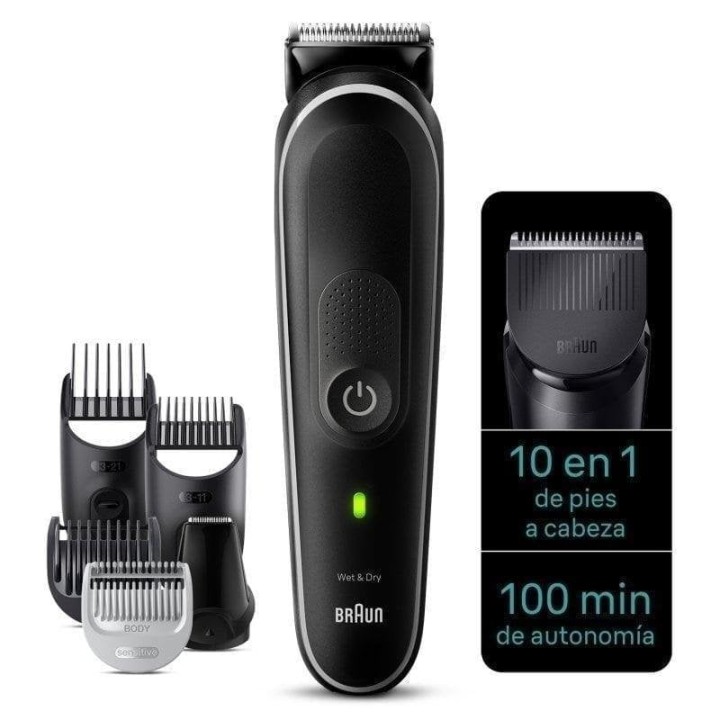 Braun Series 5 MGK5440 Recortadora 10 en 1 9 Accesorios Wet&Dry Autonomía 100min