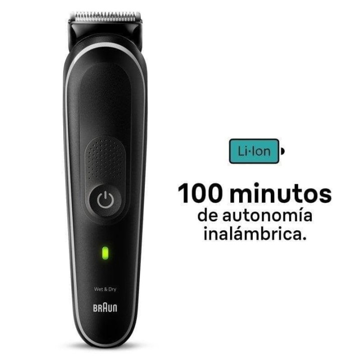 Braun Series 5 MGK5440 Recortadora 10 en 1 9 Accesorios Wet&Dry Autonomía 100min