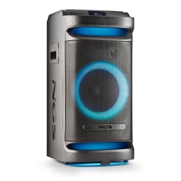 NGS Wild Space 1 Altavoz Portátil Inalámbrico con Woofer 10" Bluetooth/USB/AUX 180W RMS Negro