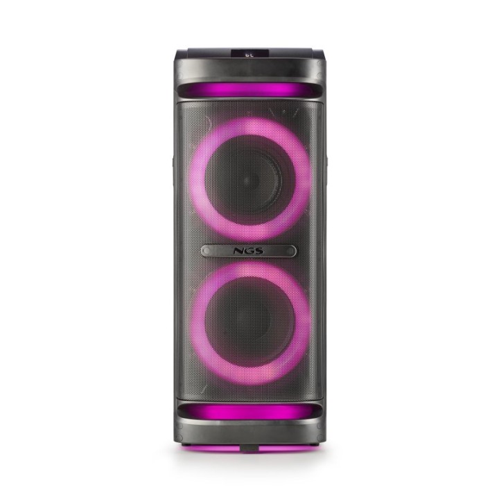 NGS Wild Space 2 Altavoz DJ Portátil Inalámbroco Bluetooth/USB/AUX IN 400W RMS Negro