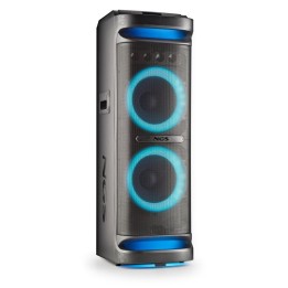 NGS Wild Space 3 Altavoz DJ Portátil Inalámbrico Bluetooth/USB/AUX IN 800W RMS Negro