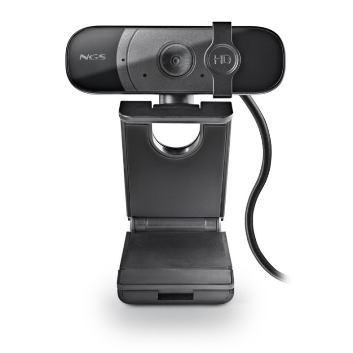 NGS XPRESSCAM 1080HD Webcam para PC FullHD 1080p USB 2.0 con Micrófono Incorporado