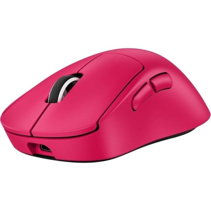 Logitech PRO X SUPERLIGHT 2 DEX Ratón Gaming Inalámbrico para Diestros 44000 DPI Magenta