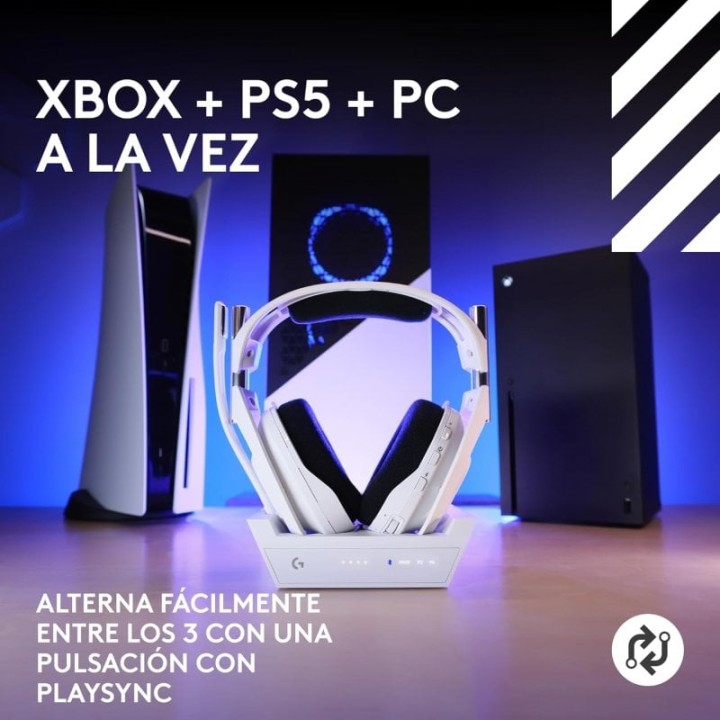 Astro A50 X Auriculares Gaming Inalámbricos Bluetooth Multiplataforma Blancos