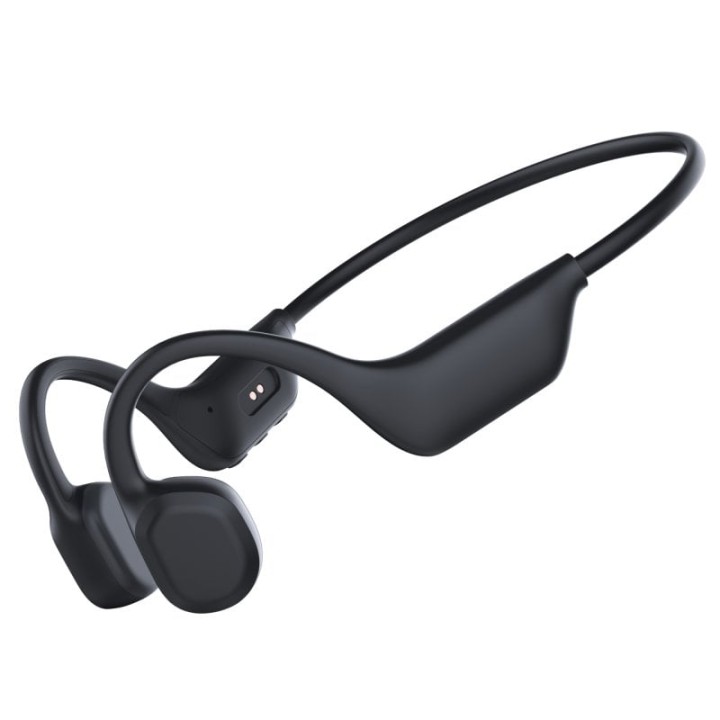 Ksix Astro 2 Auriculares Inalámbricos Deportivos de Conducción Ósea Negros
