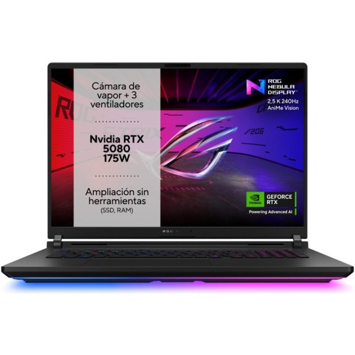 ASUS ROG Strix SCAR 18 G835LW-SA077W Intel Core Ultra 9 275HX/64GB/2TB SSD/RTX 5080/18"