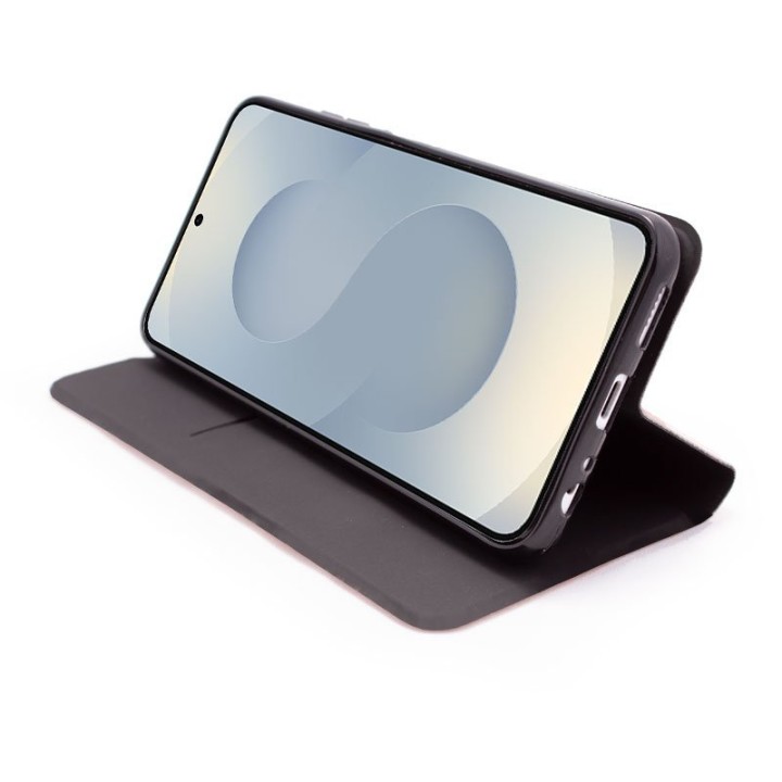 Cool Funda Flip Cover Elegance Negro para Samsung Galaxy S24 / S25