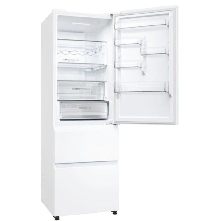 Haier HTW5618ENPW Frigorífico Combi Nofrost E Blanco