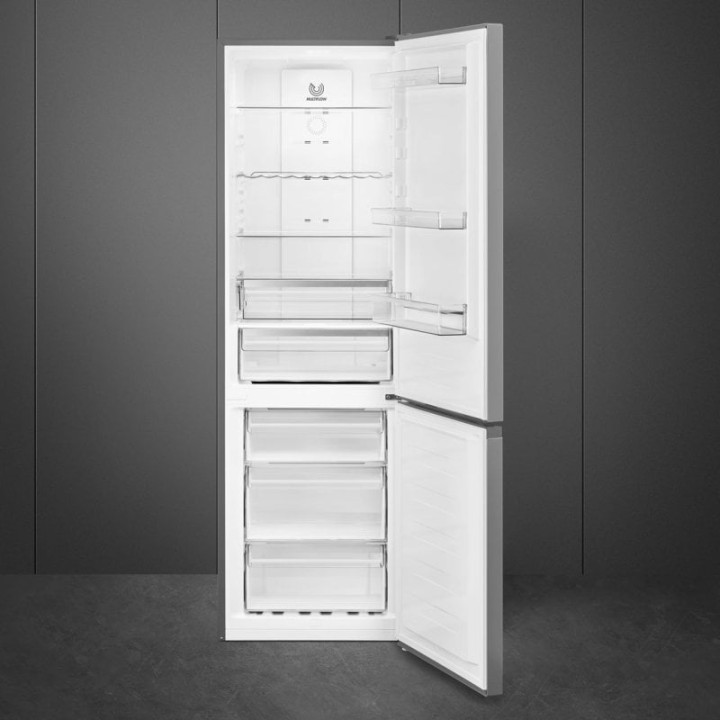 Smeg RC18XDNE Frigorífico Combi No Frost E Acero Inoxidable