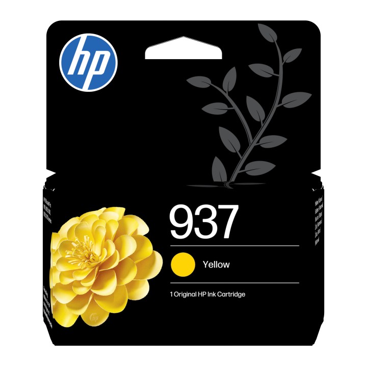 Tinta HP 937 Amarillo 800 páginas (4S6W4NE)