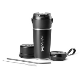 Nutribullet Flip Batidora de Vaso Portátil 0.59L con Batería 11.1V USB-C Negra