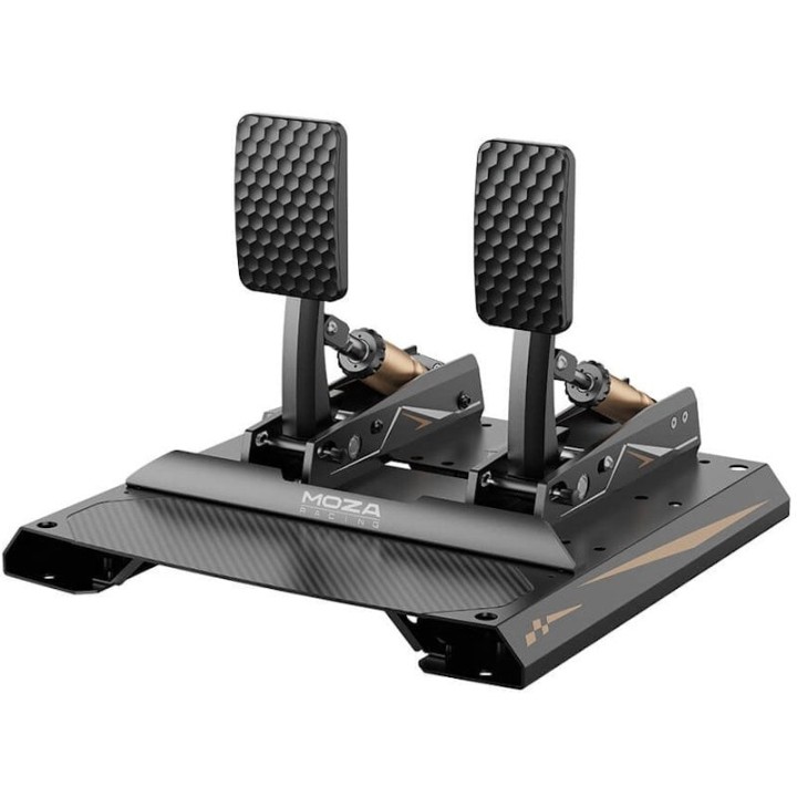 Moza Racing CRP2 Pedales de Carreras con Celda de Carga
