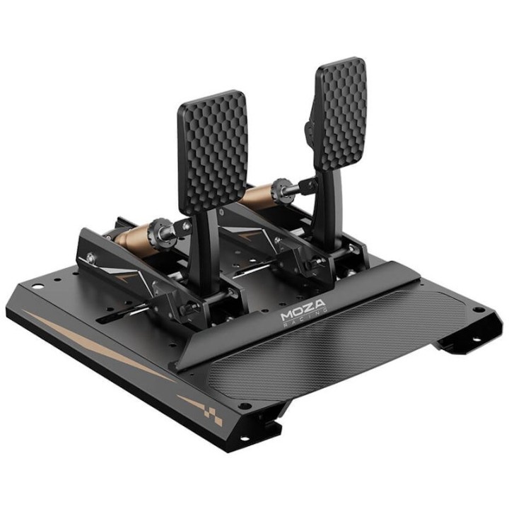 Moza Racing CRP2 Pedales de Carreras con Celda de Carga
