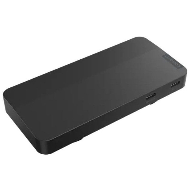 Lenovo USB-C Dual Display Travel Dock 100W HUB USB-C a USB 3.2/USB-C/HDMI/DP/RJ45