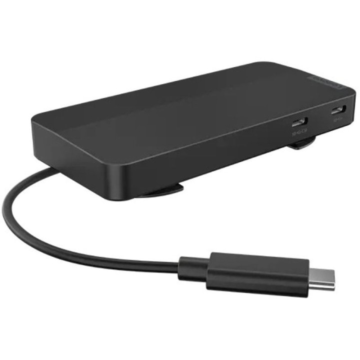Lenovo USB-C Dual Display Travel Dock 100W HUB USB-C a USB 3.2/USB-C/HDMI/DP/RJ45