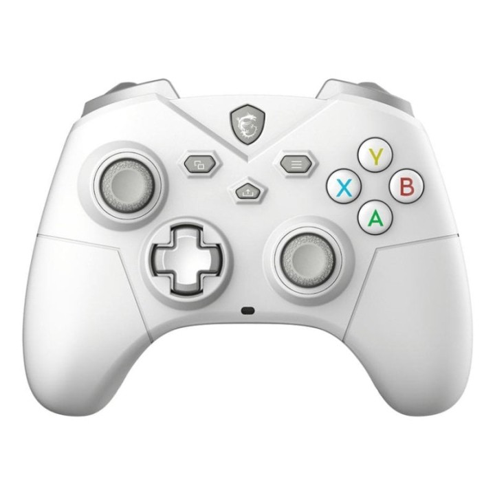 MSI FORCE GC300 WIRELESS Mando de Juego Inalámbrico Bluetooth para PC Blanco