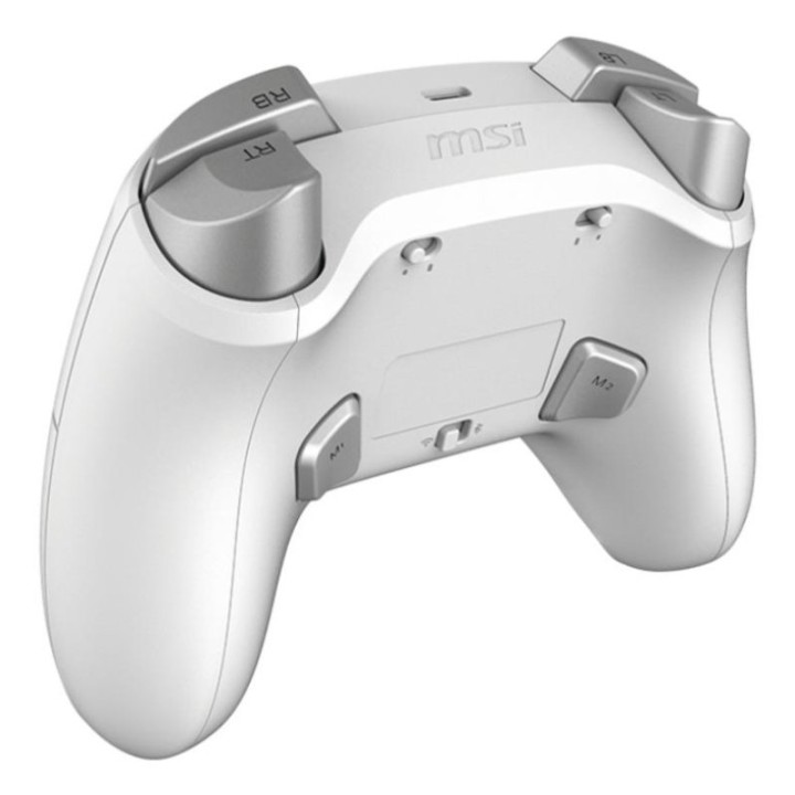 MSI FORCE GC300 WIRELESS Mando de Juego Inalámbrico Bluetooth para PC Blanco