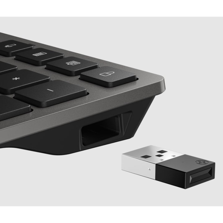 HP 720 Teclado Inalámbrico Recargable Ultrafino Modo Dual